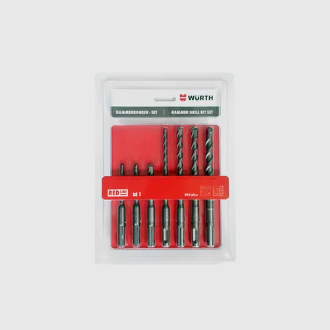 BURGIJA UDARNA SET 7 DIJELOVA SDS PLUS, REDLINE