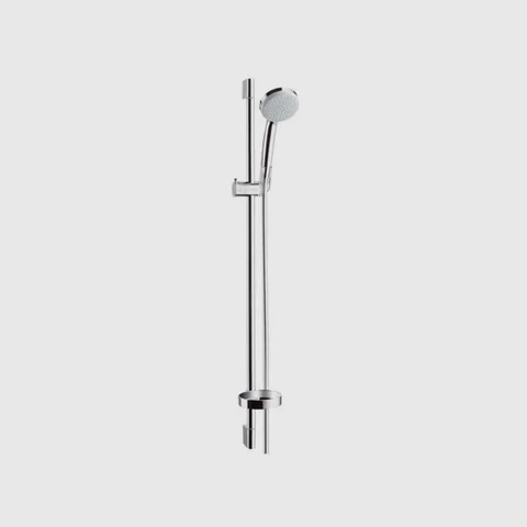HANSGROHE ŠIPKA KLIZNA, TUŠ RUČICA NIKLOVANA, CRIJEVO ZA TUŠ 160 cm, DRŽAČ SAPUNA SET (27772000)