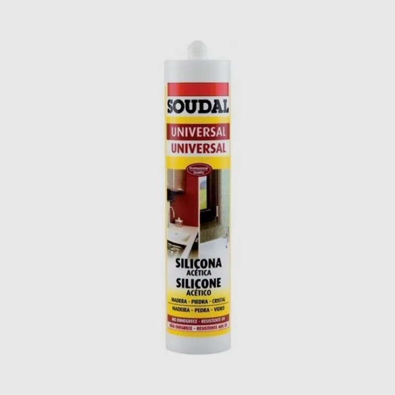 SOUDAL SILIKON UNIVERZALNI TRANSPARENTNI 280 ml